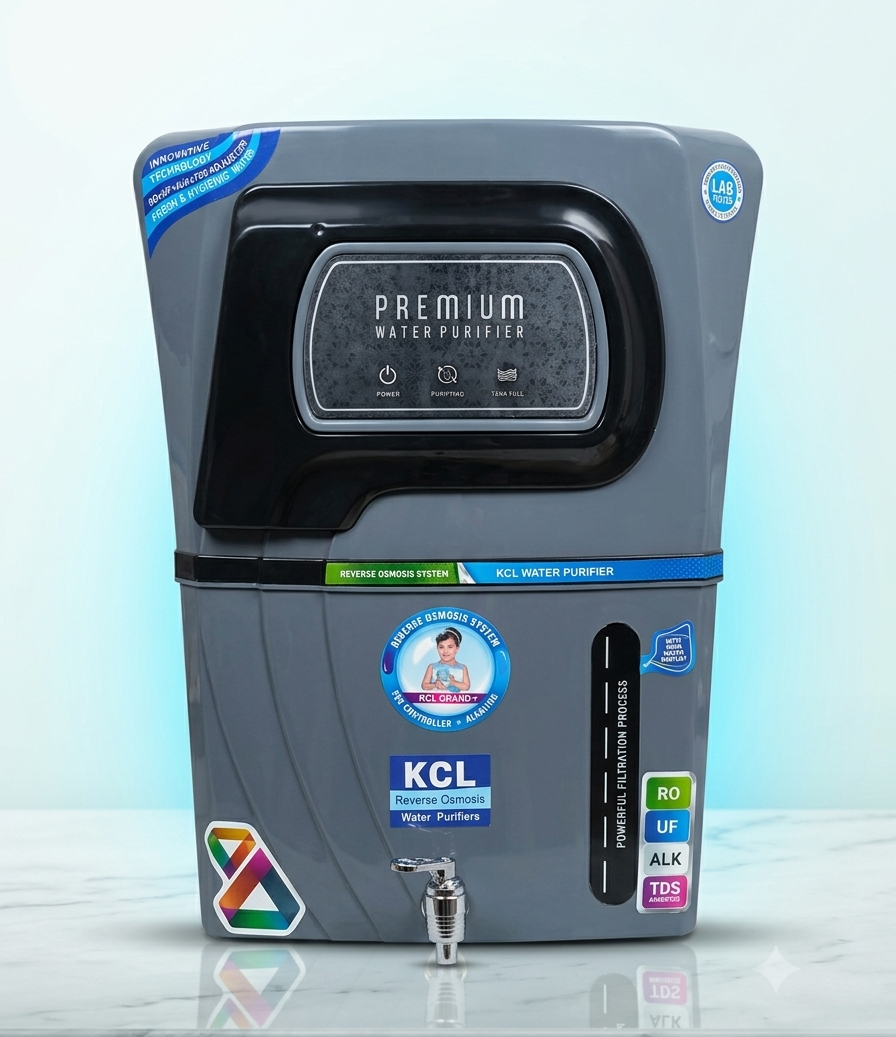 KCL Grand+ Premium RO+UF+ALK+TDS Water Purifier White