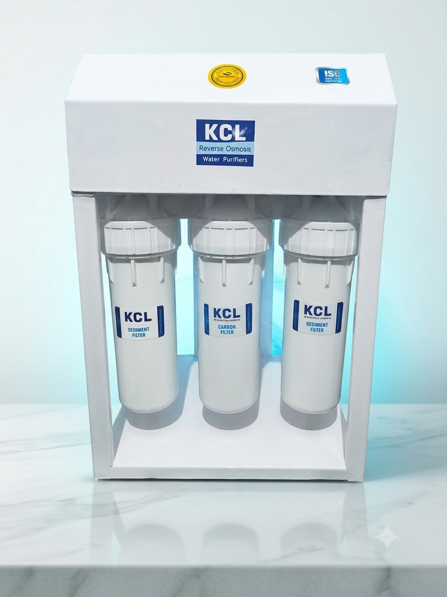 KCL Royal RO+UF+ALK+TDS Water Purifier Black Gold